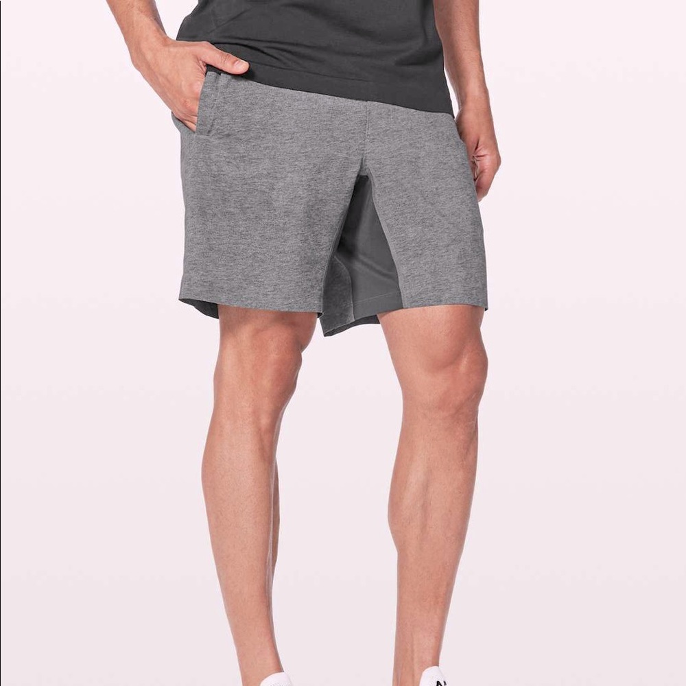 Men’s lululemon T.H.E. Short 9” Heathered Grey M